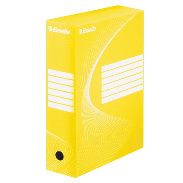 Esselte Boxycolor 10cm sárga archiváló doboz Esselte Boxycolor 10cm sárga archiváló doboz