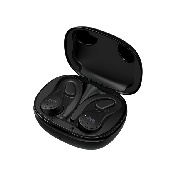 JVC HA-EC25T-B SPORT True Wireless Bluetooth fekete fülhallgató JVC HA-EC25T-B SPORT True Wireless Bluetooth fekete fülhallgató