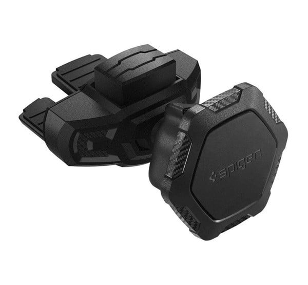 SPIGEN QS24 autós tartó (szellőzőre, 360°-ban forgatható, mágneses, karbon minta) FEKETE (QS24) SPIGEN QS24 autós tartó (szellőzőre, 360°-ban forgatható, mágneses, karbon minta) FEKETE (QS24)