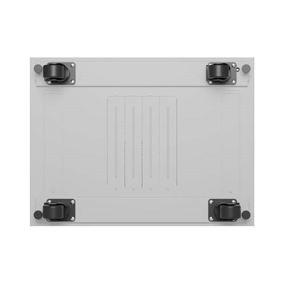 Lanberg 19" szabadon álló rack szekrény 32U 600X800 üvegajtó lapraszerelt LCD kijelző Szürke V2