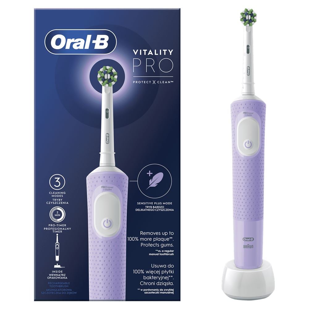 Braun Oral-B Vitality PRO D103 Lilac elektromos fogkefe
