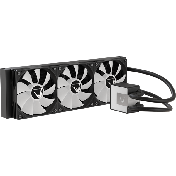 Formula Cooler  Ice Jet Glow 360 BK  3x12cm  ARGB LED Fekete  CPU Water