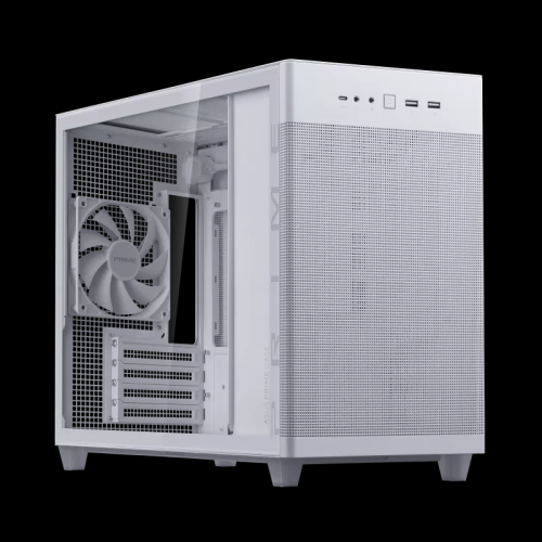 ASUS Prime AP201 Tempered Glass számítógép ház Fehér ASUS Prime AP201 Tempered Glass számítógép ház Fehér