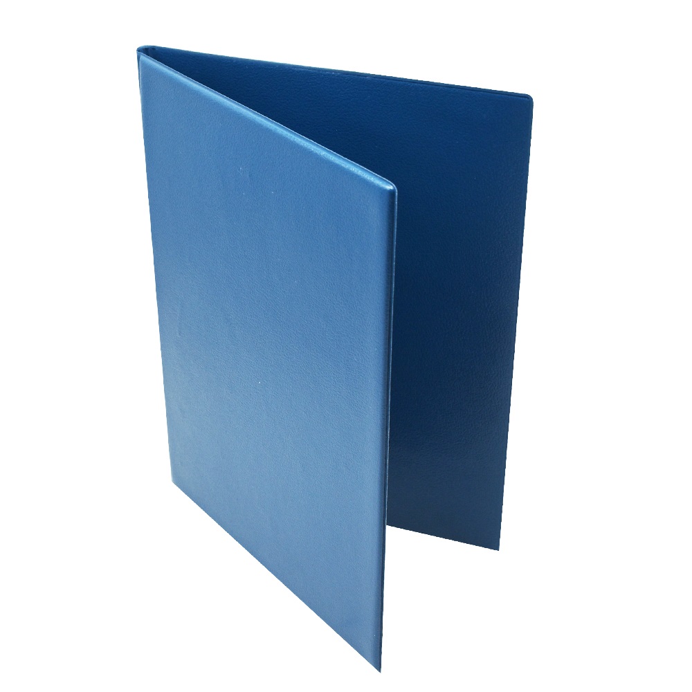 Bluering Villámzáras mappa A5, PP , kék