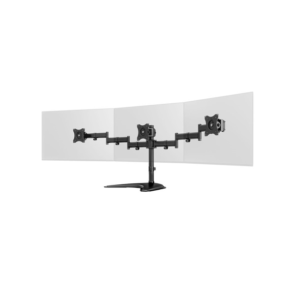 MULTIBRACKETS  M Deskstand Basic Triple 15-27" max.VESA: 100x100 mm  6 kg Asztali állvány  3 képernyős rögzítőkar