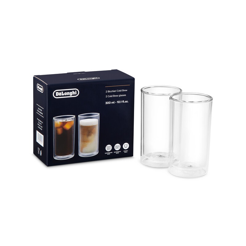 DeLonghi DLSC325 Cold Brew üvegpohár 2db-os, 300ml