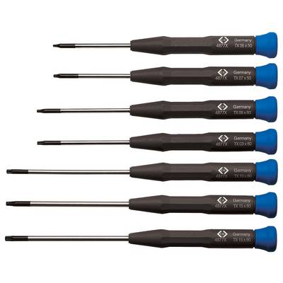 Elektronika- és finommechanika Csavarhúzó készlet 7 részes Torx C.K. T4877PX Elektronika- és finommechanika Csavarhúzó készlet 7 részes Torx C.K. T4877PX