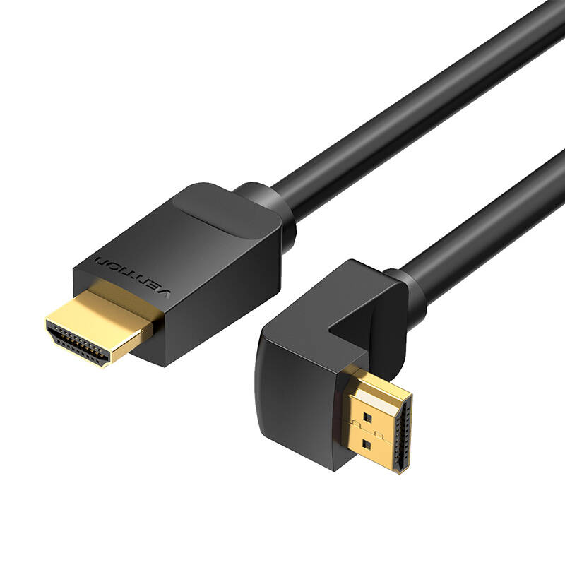 Cable HDMI Vention AAQBG 1,5m Angle 270° (black) Cable HDMI Vention AAQBG 1,5m Angle 270° (black)