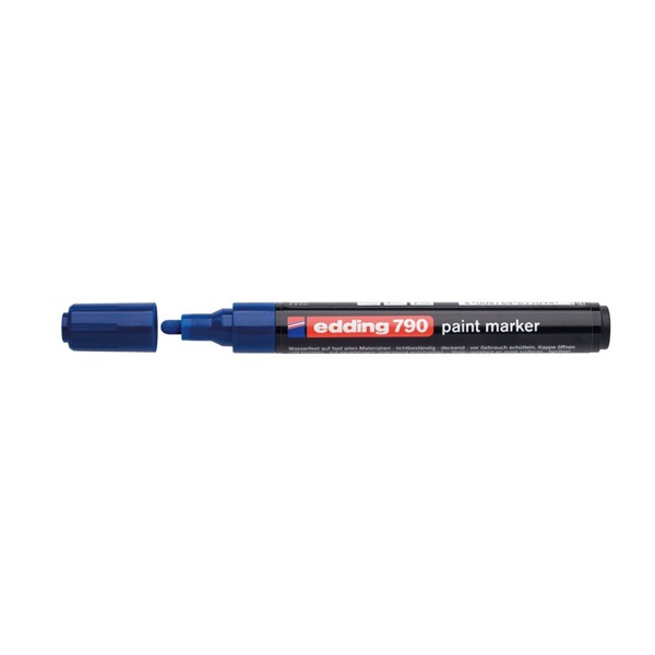 Edding 790 2-3mm kék lakkmarker Edding 790 2-3mm kék lakkmarker