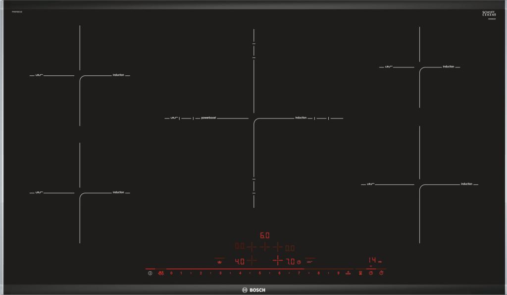 Bosch PIV975DC1E beépíthető indukciós főzőlap