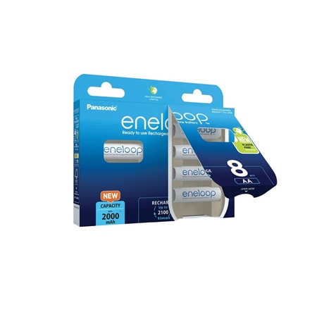 eneloop BK-3MCDE/8HH AKKUMULÁTOR AA/CERUZA 2000MAH 8DB