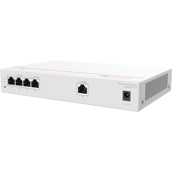 Huawei  S380-L4T1T eKit Engine Gateway 1x1000Mbps (WAN) + 4x1000Mbps (LAN) Asztali