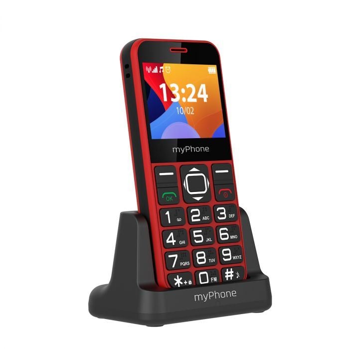 myPhone HALO 3 mobiltelefon időseknek piros myPhone HALO 3 mobiltelefon időseknek piros