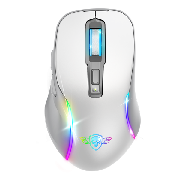Spirit of Gamer  ELITE-M50 White RGB  Vezeték nélküli Egér Fehér 