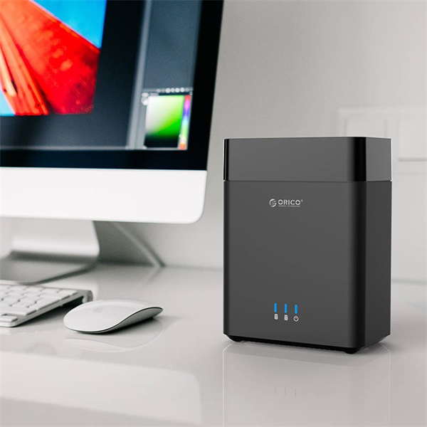 Orico 3.5 inch 2 Bay Magnetic-type USB3.0 Hard Drive Enclosure