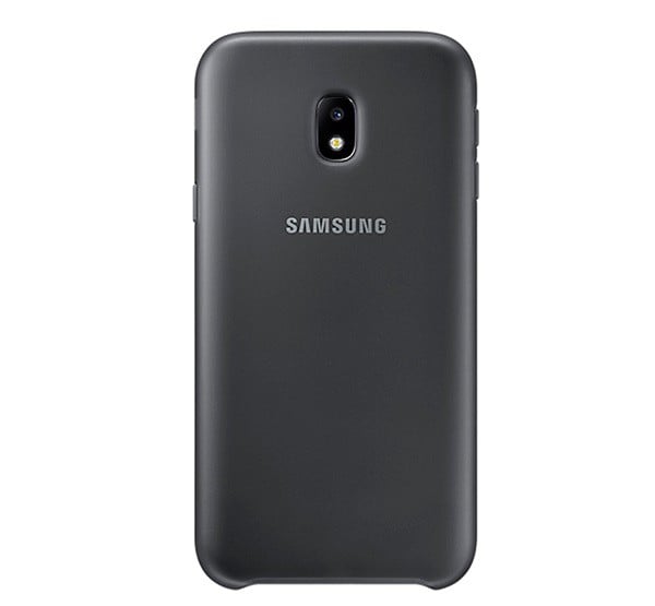 SAMSUNG műanyag telefonvédő FEKETE [Samsung Galaxy J3 (2017) SM-J330 EU]