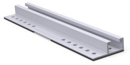 Aerocompact TL38 trapézlemez áthidaló sín 380 mm Aerocompact TL38 trapézlemez áthidaló sín 380 mm
