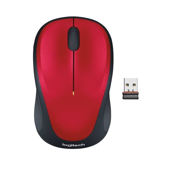 Logitech M235 Egér Piros Logitech M235 Egér Piros
