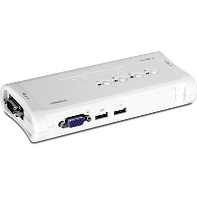 TRENDnet KVM Switch 4PC USB (TK-407K) TRENDnet KVM Switch 4PC USB (TK-407K)