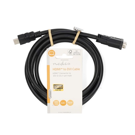 Nedis CCGL34800BK20 HDMI KÁBEL 2 M