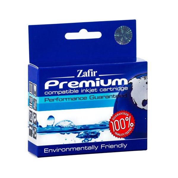 Zafir Premium T0554 utángyártott Epson patron sárga (258)