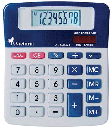 Victoria GVA-430AP számológép Victoria GVA-430AP számológép
