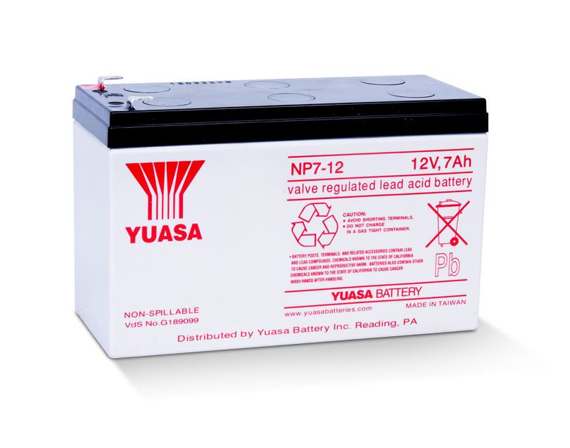 Yuasa zselés ólomsavas gondozásmentes akkumulátor 12V 7000mAh 151x97.5x65mm (NP7-12) Yuasa zselés ólomsavas gondozásmentes akkumulátor 12V 7000mAh 151x97.5x65mm (NP7-12)