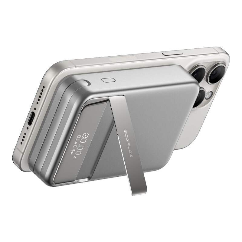 EcoFlow RAPID mágneses powerbank 10000mAh Ezüst 
