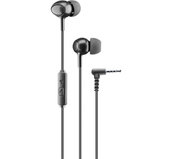 CELLULARLINE IN EAR fülhallgató SZTEREO (3.5mm jack, mikrofon, felvevő gomb, zajszűrő) FEKETE (AUINEARK) CELLULARLINE IN EAR fülhallgató SZTEREO (3.5mm jack, mikrofon, felvevő gomb, zajszűrő) FEKETE (AUINEARK)