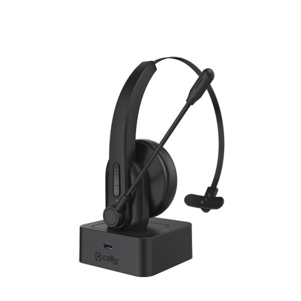 Celly vezeték nélküli mono diszpécser fejhallgató, headset Celly vezeték nélküli mono diszpécser fejhallgató, headset