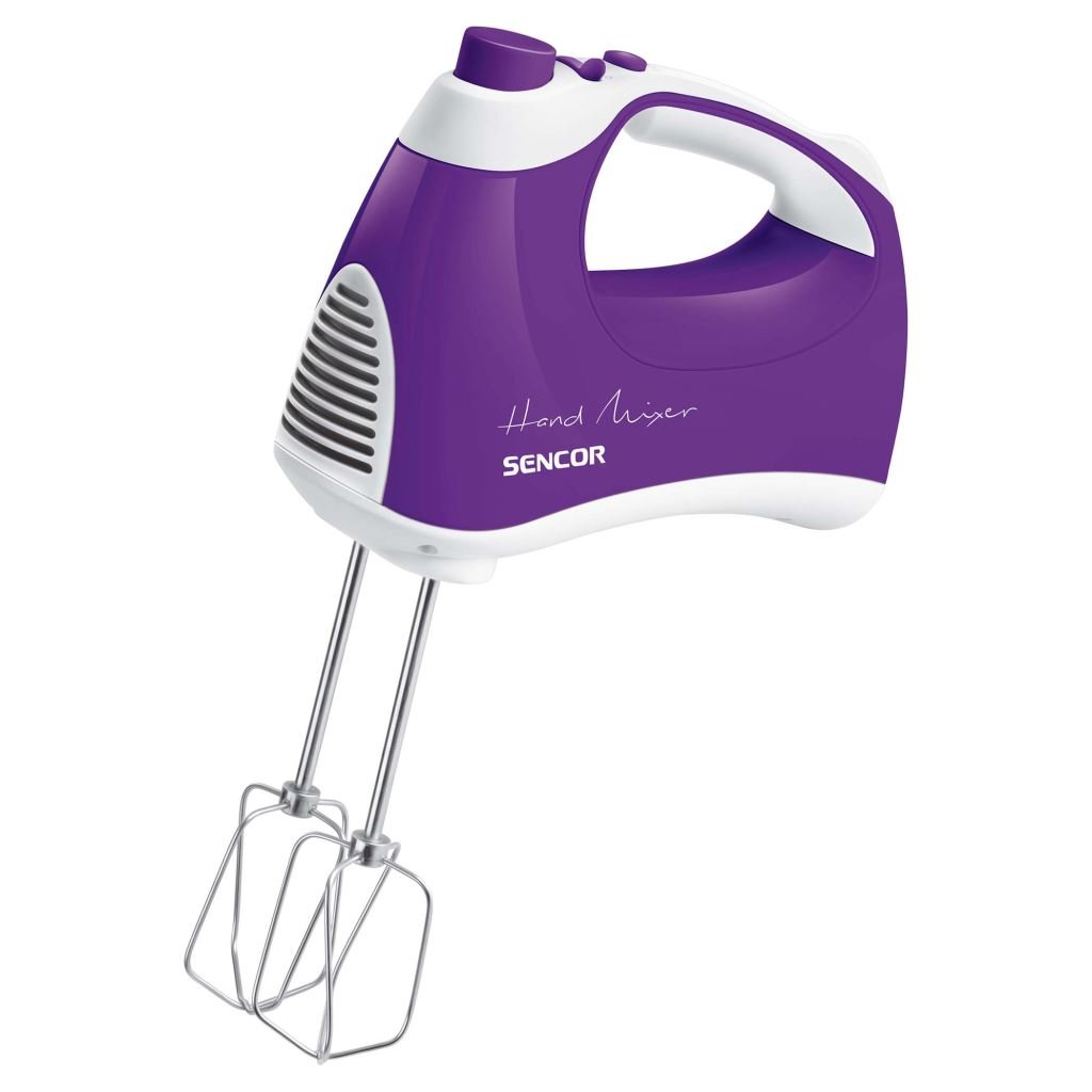 Sencor SHM 5405VT kézi mixer lila-fehér Sencor SHM 5405VT kézi mixer lila-fehér