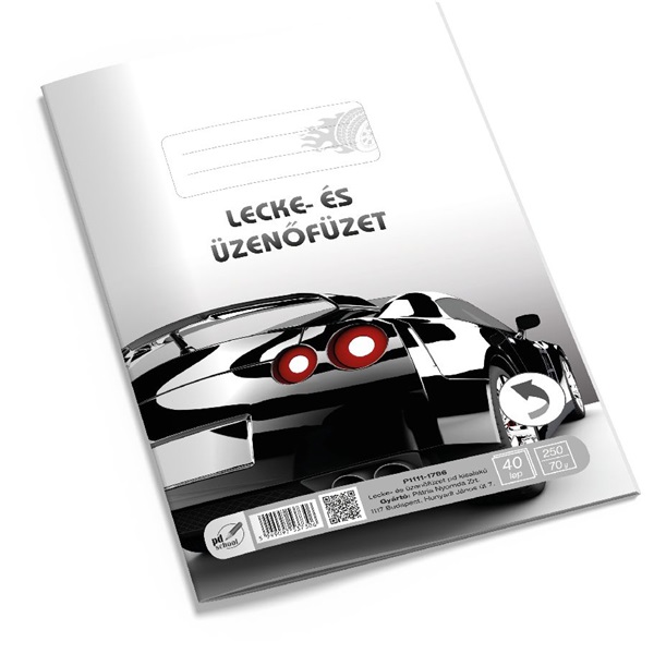 Pátria Design A5 40 lapos leckefüzet és üzenőfüzet Pátria Design A5 40 lapos leckefüzet és üzenőfüzet