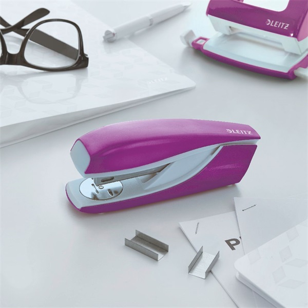 Leitz "Nexxt Wow" tűzőgép metál lila (55021062)