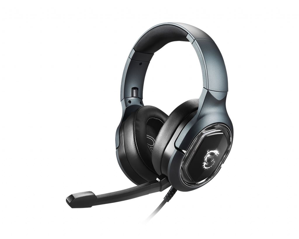 MSI Immerse GH50 Gaming Headset mikrofonos fejhallgató fekete (GH50 S37-0400020-SV1)