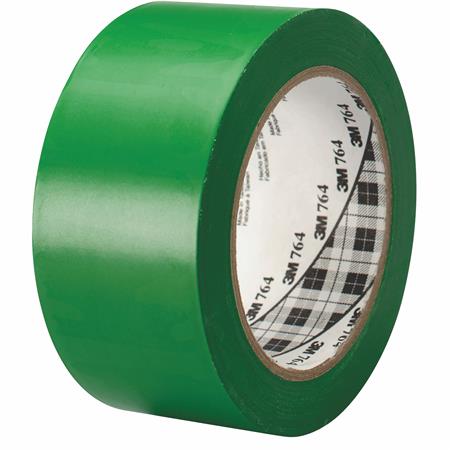 3M Ipari jelzőszalag, 50mm x 33m, zöld (U764G)
