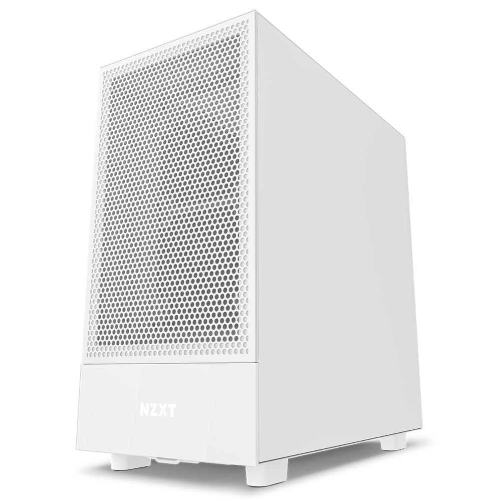 NZXT H5 Flow táp nélküli ablakos ház fehér (CC-H51FW-01)