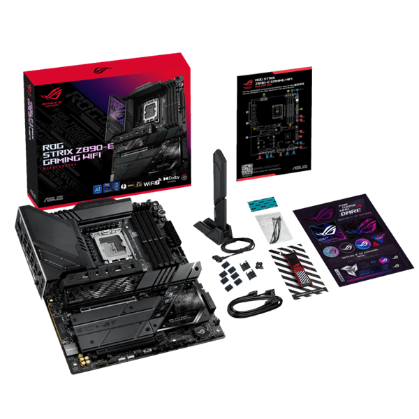Asus Intel ROG STRIX Z890-E GAMING WIFI LGA1851 Alaplap 