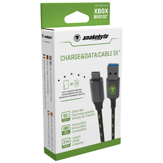  Snakebyte XSX USB Charge and Data Cable SX   2m