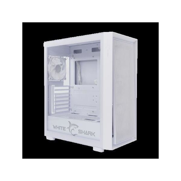 WHITE SHARK WARHEAD-3/W E-ATX/ATX/M-ATX/ITX gamer Számítógépház Fehér WHITE SHARK WARHEAD-3/W E-ATX/ATX/M-ATX/ITX gamer Számítógépház Fehér
