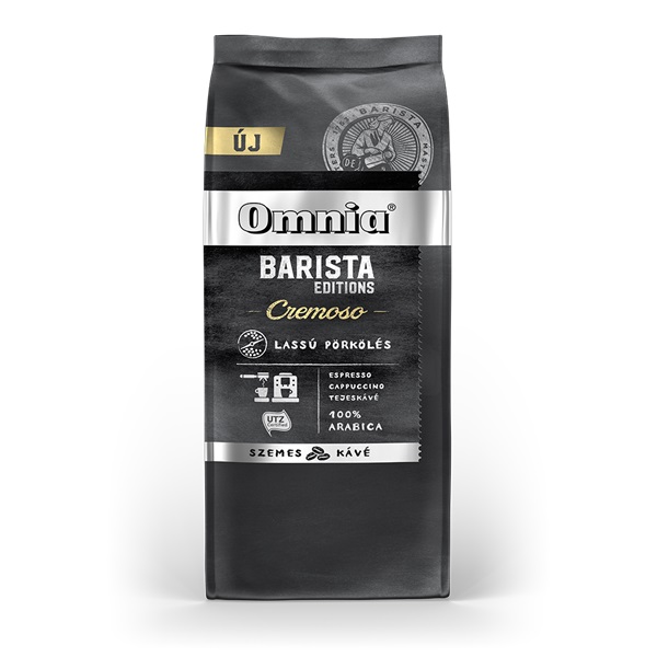 Douwe Egberts Omnia Barista Editions Cremoso szemes kávé 900g (4051886)