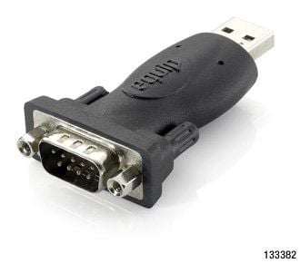 Equip 133382 USB 2.0 átalakító sorosra, apa/apa, DB9 Equip 133382 USB 2.0 átalakító sorosra, apa/apa, DB9