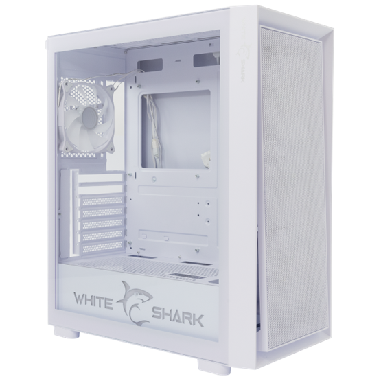 White Shark Midi GCC-2401W WARHEAD Számítógépház Fehér White Shark Midi GCC-2401W WARHEAD Számítógépház Fehér