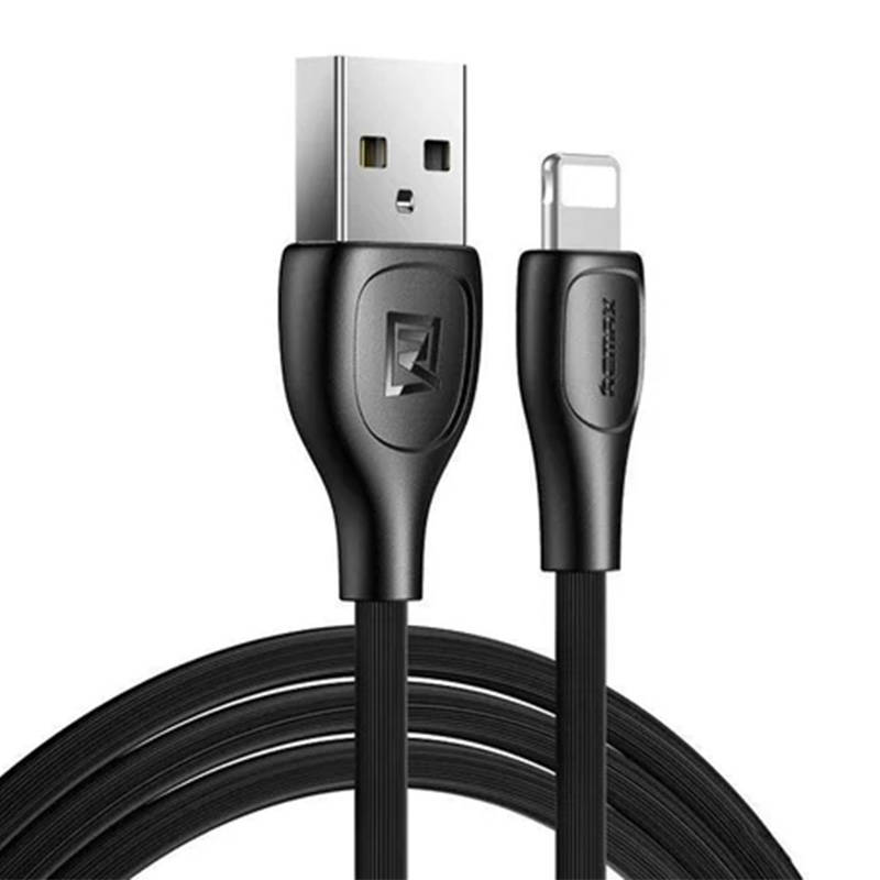 Cable USB Lightning Remax Lesu Pro, 2.1A, 1m (black) Cable USB Lightning Remax Lesu Pro, 2.1A, 1m (black)
