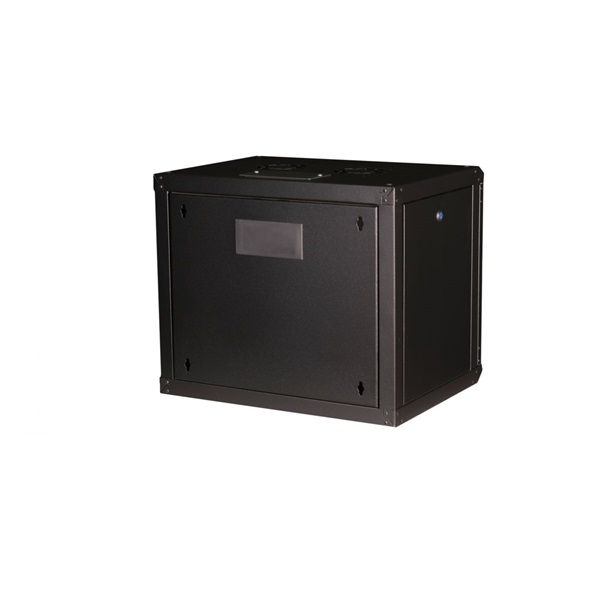 Equip EPM-09-6045-B-CBAA  19"  9U 600x450mm Fali Rackszekrény Fekete 