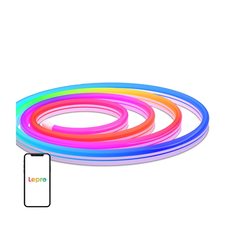 LEPRO N1-5 RGB intelligens LED-szalag, 5 m