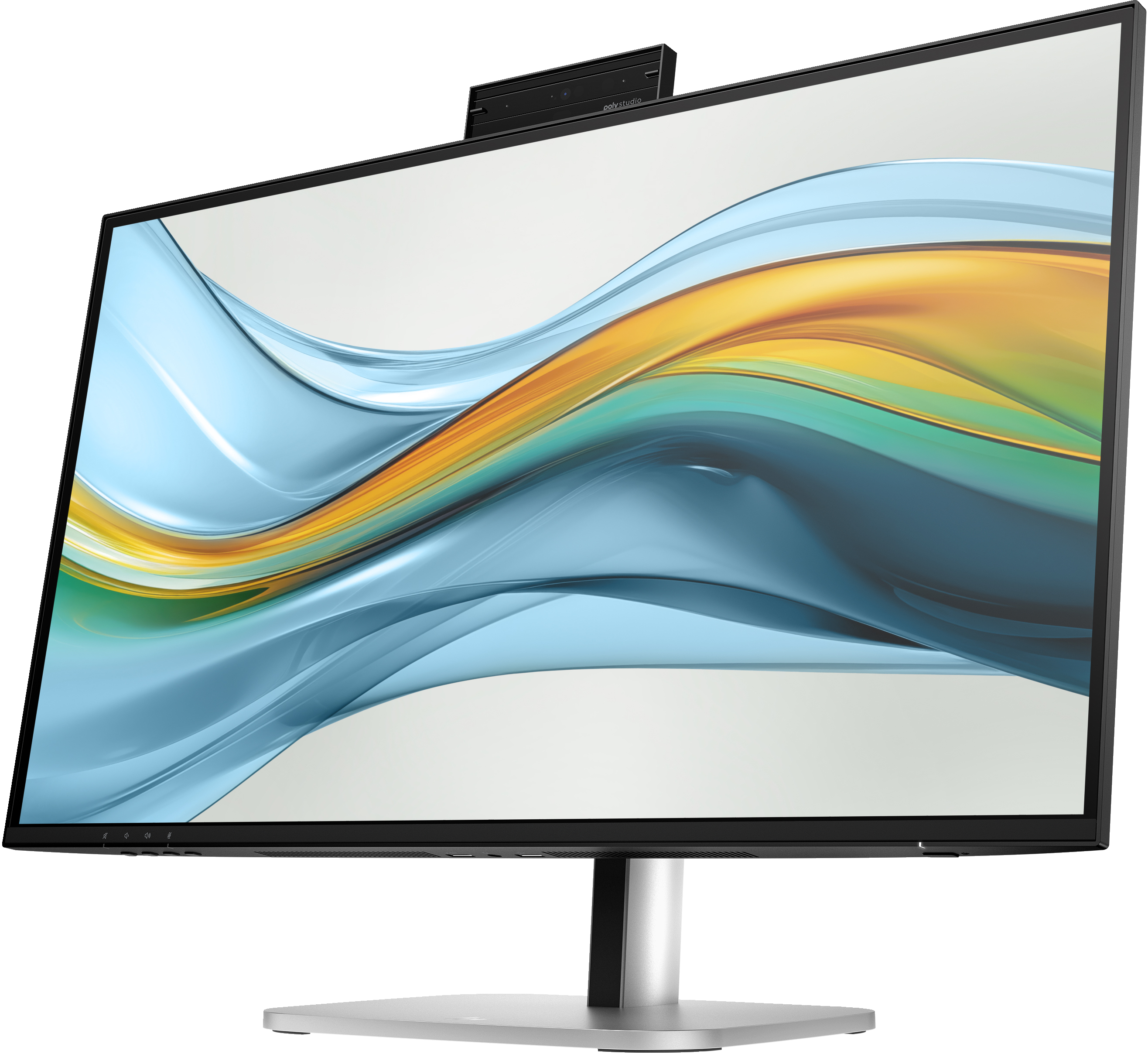 HP 27" S5 Pro 527pm Monitor - 2560x1440, QHD, LED, IPS, 100Hz, 5ms, Hangszóró, LAN, Pivot, WEBCAM, Fekete-ezüst