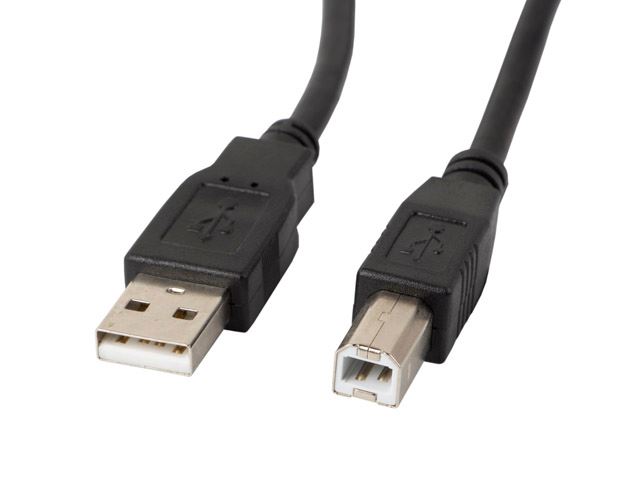 Lanberg USB 2.0 A-B összekötő kábel 1.8m ferrite fekete (CA-USBA-11CC-0018-BK) Lanberg USB 2.0 A-B összekötő kábel 1.8m ferrite fekete (CA-USBA-11CC-0018-BK)