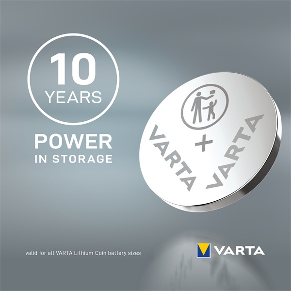 Varta gombelem CR 2016 3V (2db/csomag)  (6016101402)