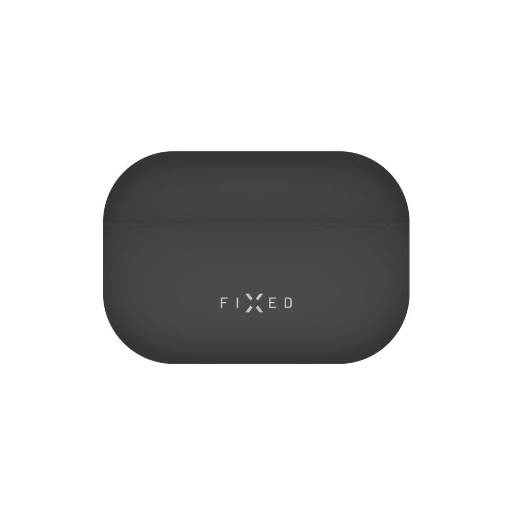 FIXED Silky Apple AirPods Pro 2 tok fekete (FIXSIL-999-BK)