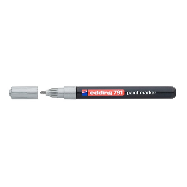 Edding 791 1-2mm ezüst lakkmarker Edding 791 1-2mm ezüst lakkmarker